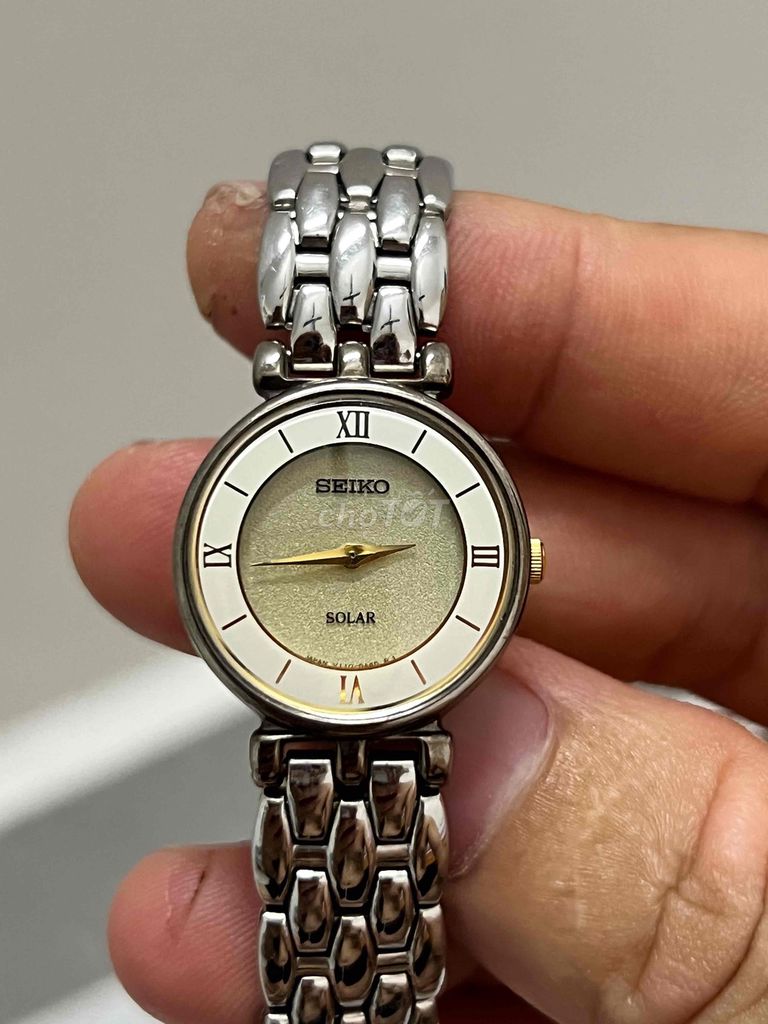 Đồng hồ Seiko Nữ Bạc Năng lượng mặt trời. Mua bán Đồng hồ tại Thành phố Vũng Tàu Bà Rịa - Vũng Tàu được đăng bởi Mr Huệ hình 1