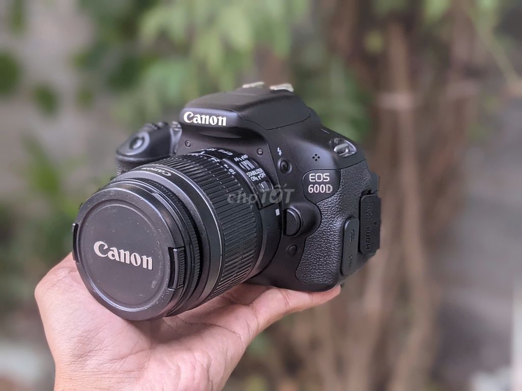 [Máy ảnh KTS] Canon 600D ống kính 18-55mm Đen. Mua bán Máy ảnh, Máy quay tại Quận 6 Tp Hồ Chí Minh được đăng bởi may anh KTS hình 1