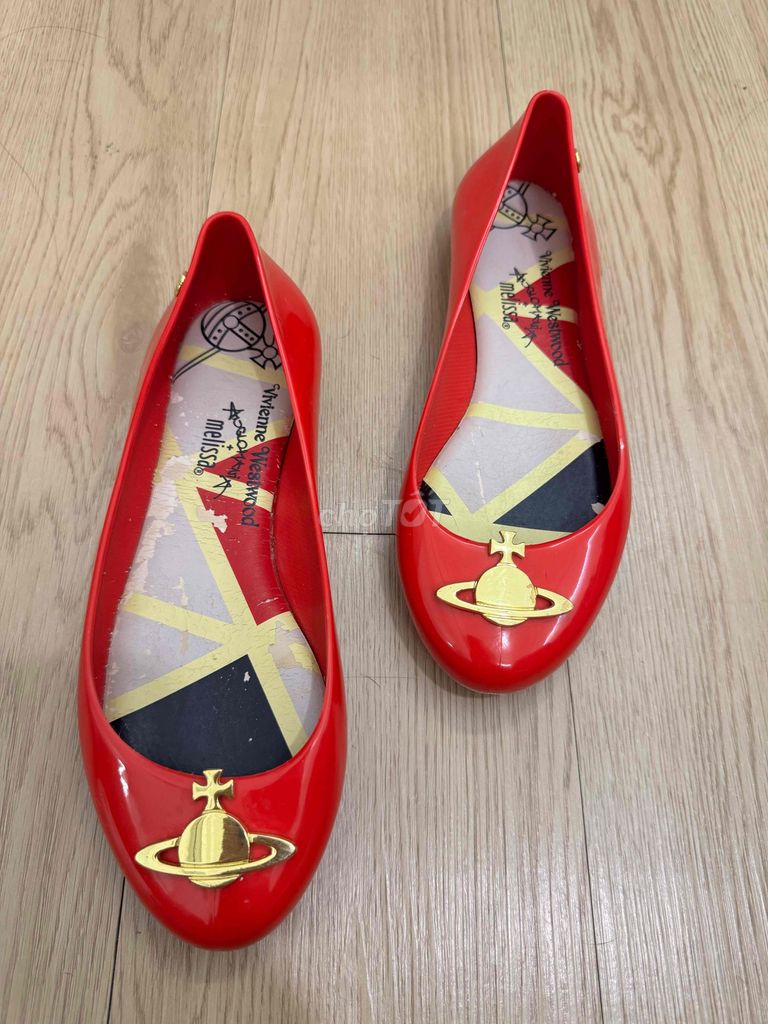 Giày búp bê Vivienne Westwood x Melissa sz 37/38. Mua bán Giày dép tại Thành phố Thủ Đức Tp Hồ Chí Minh được đăng bởi Nguyễn Vũ Triệu Vy hình 1