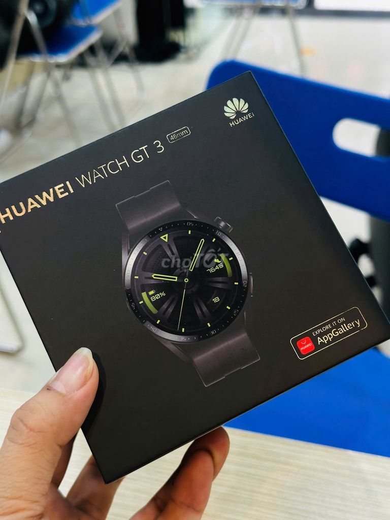 Huawei GT3 46mm Đen. Mua bán Thiết bị đeo thông minh tại Quận Đống Đa Hà Nội được đăng bởi Vũ Mạnh Điệp hình 1