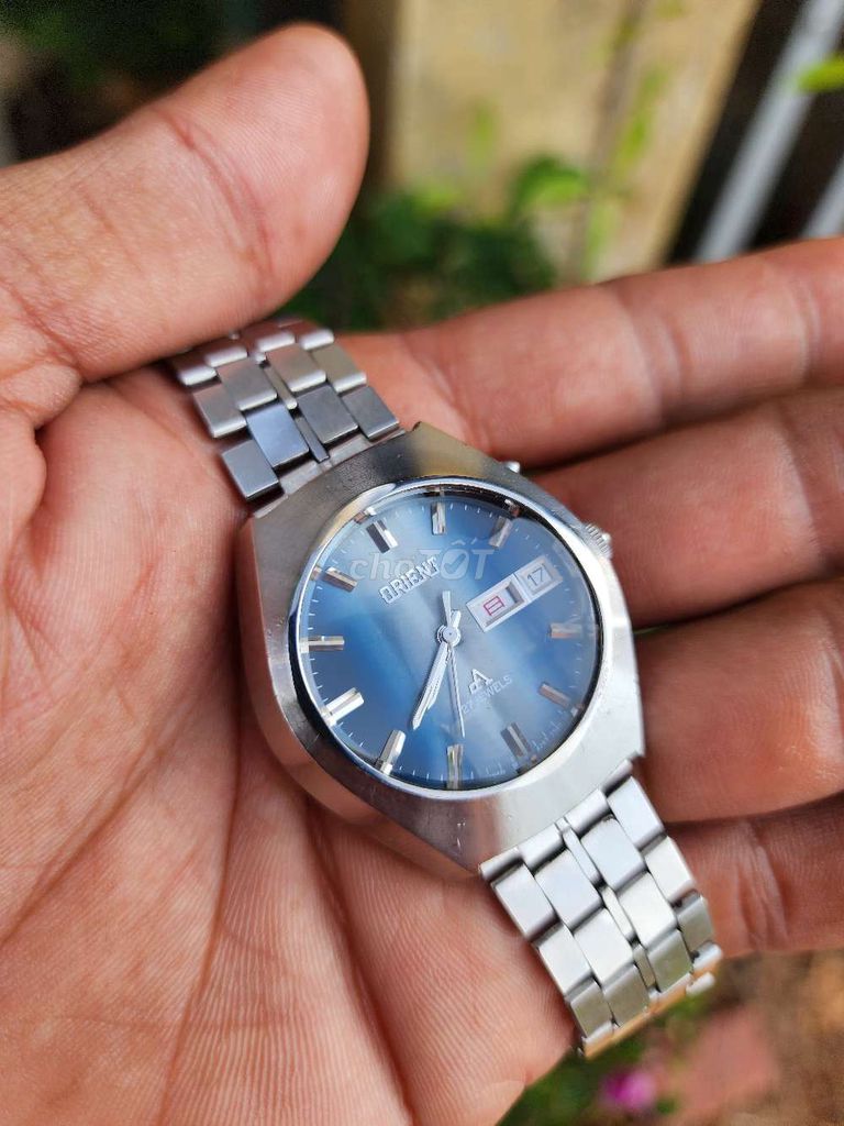Đồng hồ Orient Nam Thép không gỉ Bạc. Mua bán Đồng hồ tại Huyện Đất Đỏ Bà Rịa - Vũng Tàu được đăng bởi Nguyễn duy học hình 1