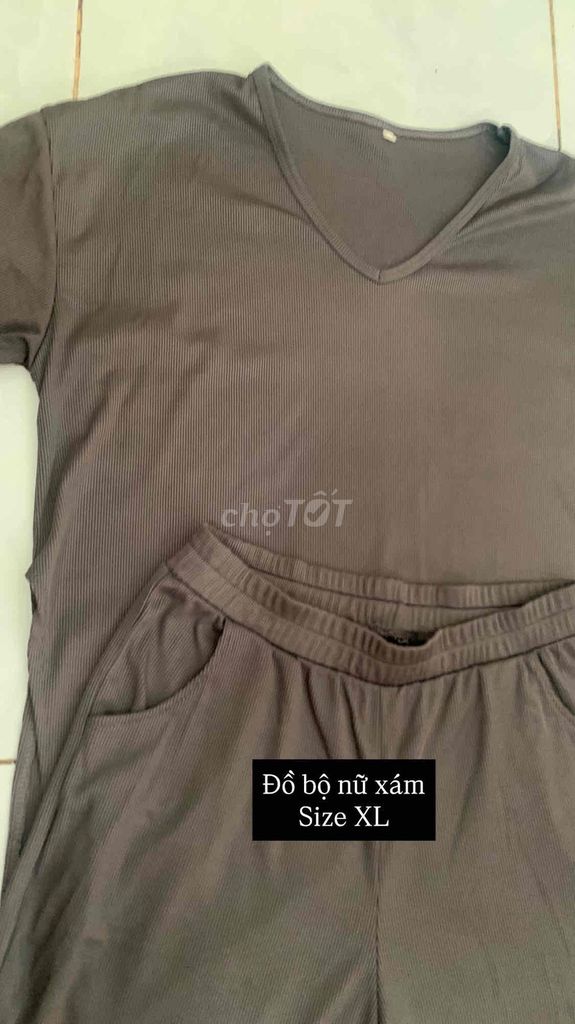 Đồ bộ nữ chất tăm  size XL. Mua bán Quần áo tại Huyện Bình Chánh Tp Hồ Chí Minh được đăng bởi Agnes Thư hình 1