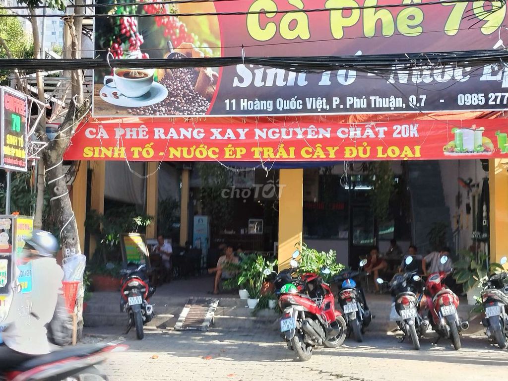 Sang nhượng lại quán cà phê