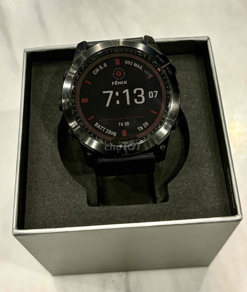 Garmin Fenix 7X Sapphire Solar