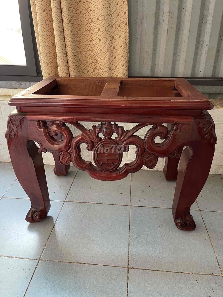 Chân quỳ Gỗ sà cừ Nâu đỏ 60x40x50 cm. Mua bán Bàn ghế tại Quận Hoàn Kiếm Hà Nội được đăng bởi nguyên ngoc long hình 1