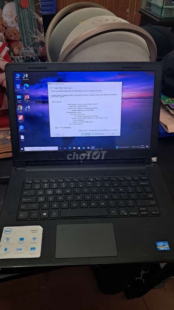 Dell Inspiron 3458 i3 4GB Đen. Mua bán Laptop tại Quận Hai Bà Trưng Hà Nội được đăng bởi bùi hữu liêm  hình 1