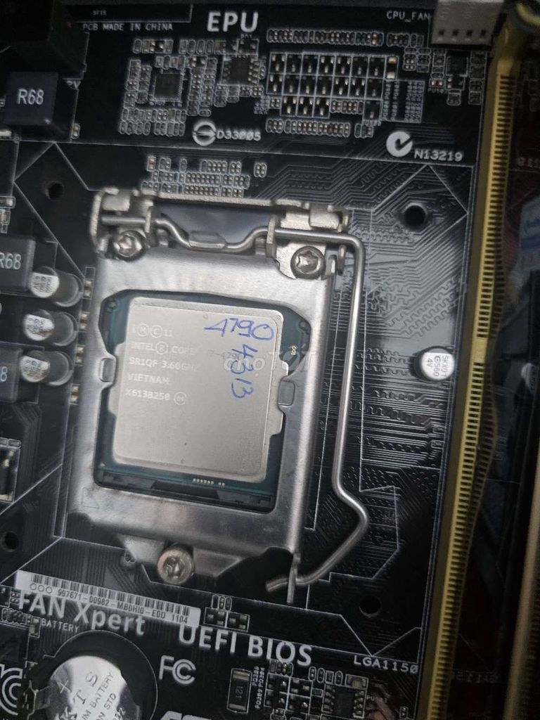 CPU Intel Core i7 4770/4790 LGA1150 3.60GHz. Mua bán Linh kiện (RAM, Card...) tại Quận 11 Tp Hồ Chí Minh được đăng bởi Văn Thanh hình 1