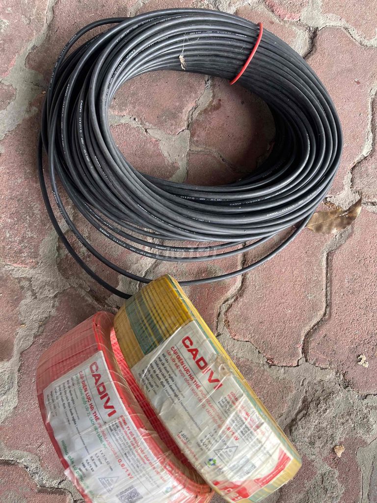 Dây điện Cadivi CV8 Đen. Mua bán Nội thất, đồ gia dụng khác tại Huyện Xuyên Mộc Bà Rịa - Vũng Tàu được đăng bởi Pháp nhẫn hình 1