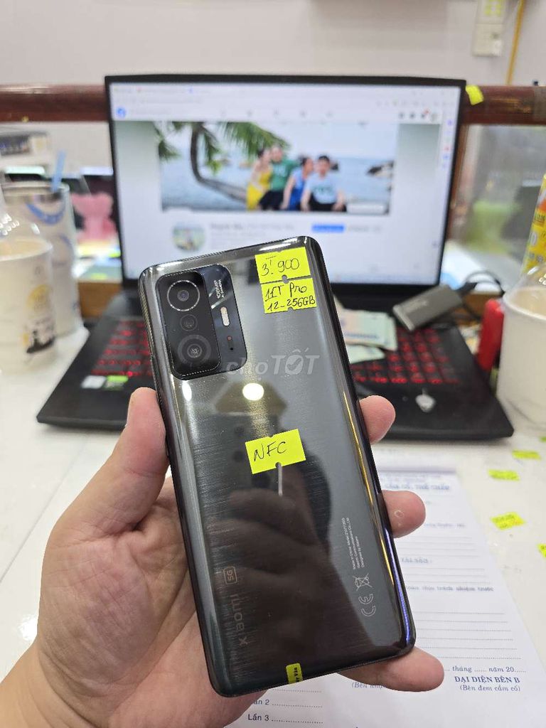 Xiaomi 11T Pro 5G - 12/256GB. Mua bán Điện thoại tại Thành phố Long Xuyên An Giang được đăng bởi Facebook Cầm Đồ Thúy Vân hình 1
