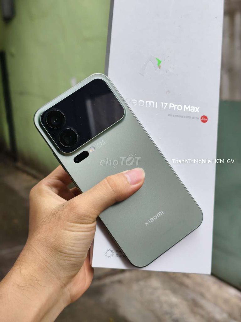 Xiaomi Mi 17 Pro Max xanh 12/512GB full tiếng việt. Mua bán Điện thoại tại Quận Gò Vấp Tp Hồ Chí Minh được đăng bởi Thanh Tri hình 1