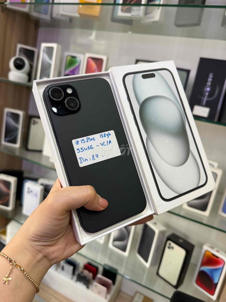 Apple iPhone 15 Plus 128GB Đen. Mua bán Điện thoại tại Quận 10 Tp Hồ Chí Minh được đăng bởi Đăng Sơn Store hình 1
