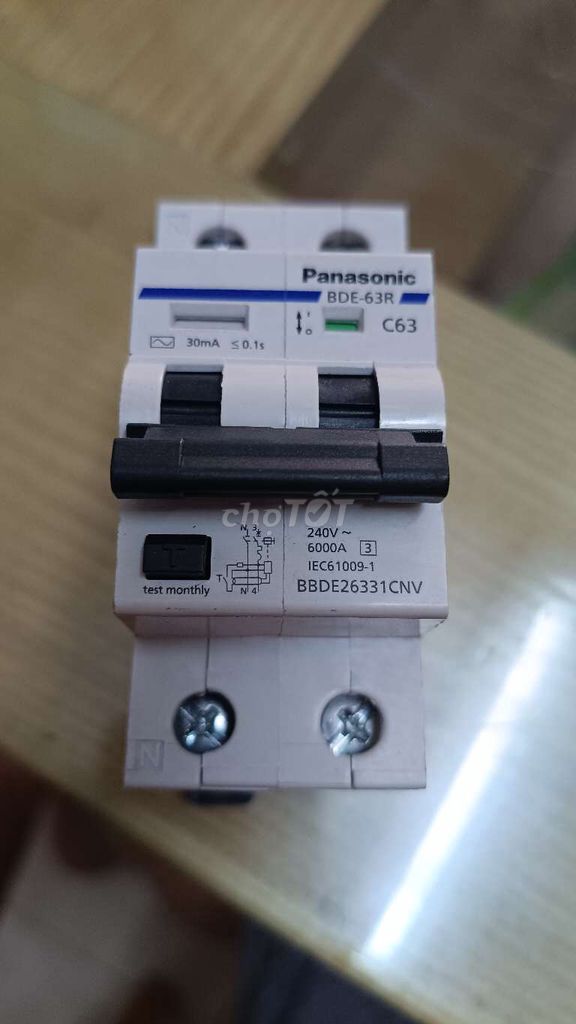 RCBO Panasonic BDE-63R. Mua bán Nội thất, đồ gia dụng khác tại Thành phố Thủ Đức Tp Hồ Chí Minh được đăng bởi Hoàng hình 1