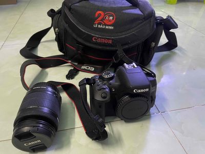 bán máy ảnh hiệu Canon 650D ít sử dụng tặng ống le