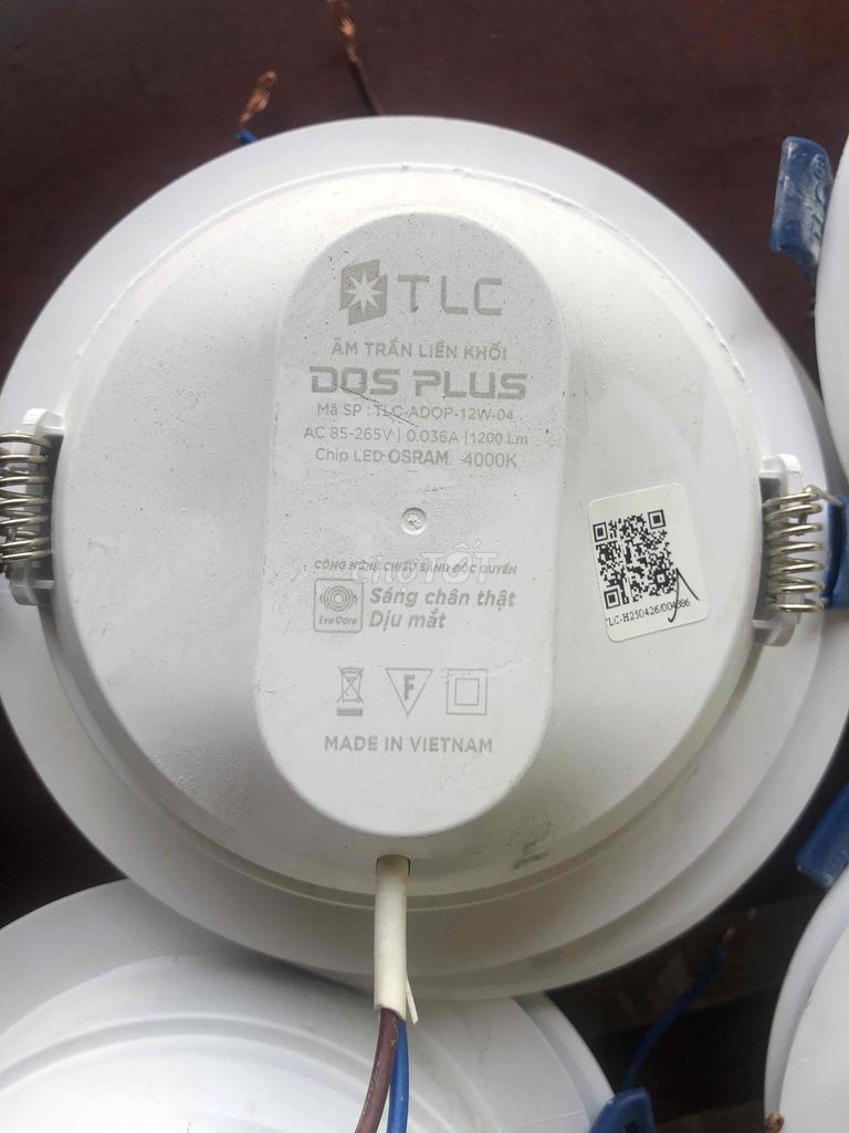 Bóng đèn LED âm trần TLC DQS PLUS. Mua bán Đèn tại Huyện Sông Lô Vĩnh Phúc được đăng bởi Lê Quang Tĩnh hình 1