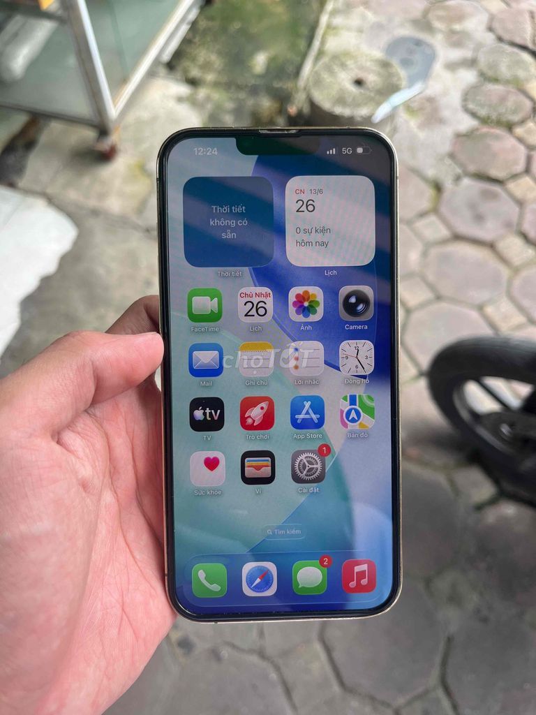 Apple iPhone 13 Pro Max 256GB Vàng. Mua bán Điện thoại tại Quận Hoàng Mai Hà Nội được đăng bởi Mạnh Dũng Android hình 1