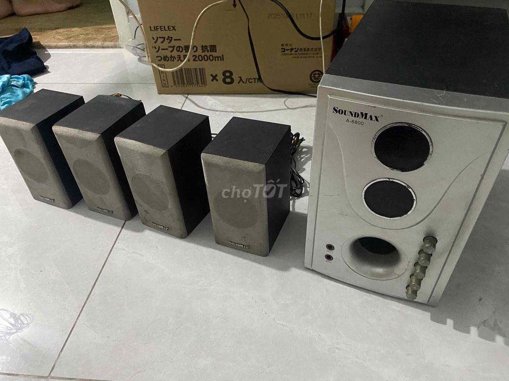 Loa vi tính SoundMax A-8800. Mua bán Tivi, Âm thanh tại Quận Phú Nhuận Tp Hồ Chí Minh được đăng bởi Trần Phát hình 1