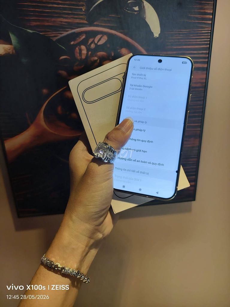 Google Pixel 9 Pro XL 128GB Trắng 97%. Mua bán Điện thoại tại Quận 5 Tp Hồ Chí Minh được đăng bởi Hội Đồ Điện Tử hình 1