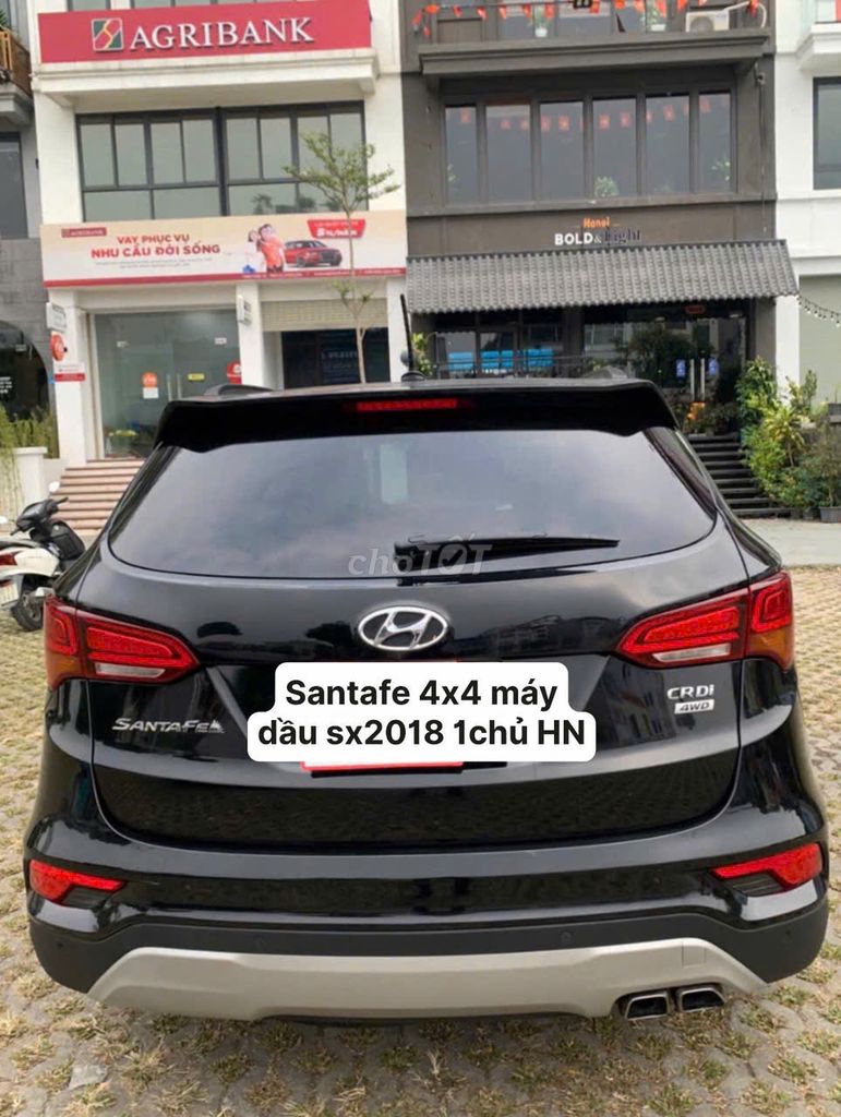 Hyundai SantaFe 2.2 L 4WD Full Dầu 2018. Mua bán Ô tô tại Quận Long Biên Hà Nội được đăng bởi Auto Tuấn Huyền hình 5