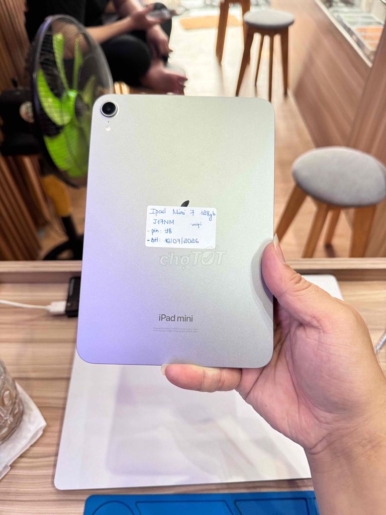 Apple iPad Mini 7 128GB Xám. Mua bán Máy tính bảng tại Quận 10 Tp Hồ Chí Minh được đăng bởi Phi Đăng Sơn Store hình 1
