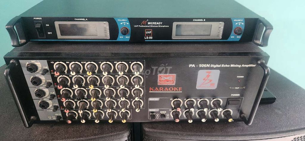 Dàn karaoke JBL PA-506N Đen. Mua bán Tivi, Âm thanh tại Huyện Củ Chi Tp Hồ Chí Minh được đăng bởi Chau Map hình 1