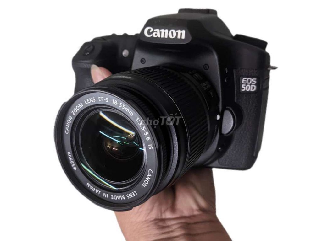 Máy ảnh Canon 50D EFS 18-55mm IS Đen. Mua bán Máy ảnh, Máy quay tại Quận Tân Phú Tp Hồ Chí Minh được đăng bởi TAN hình 1