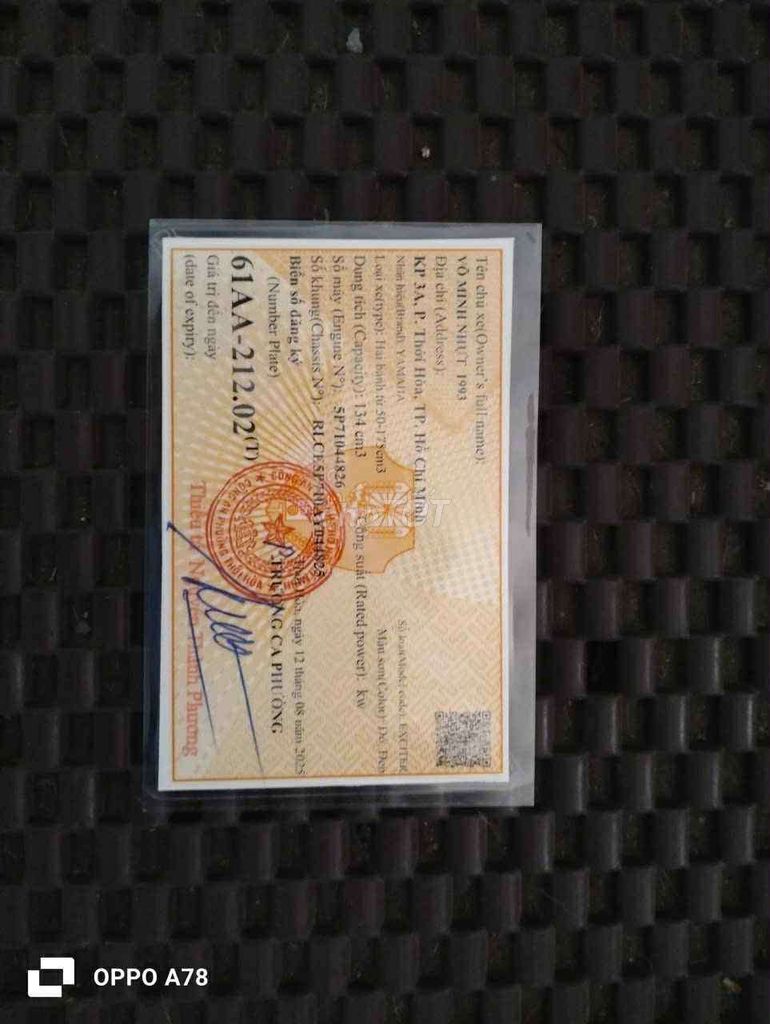 Cần tiền bán gấp chiếc ex 5p71 2010 chính chủ. Mua bán Xe máy tại Thị xã Bến Cát Bình Dương được đăng bởi minh cuong hình 4