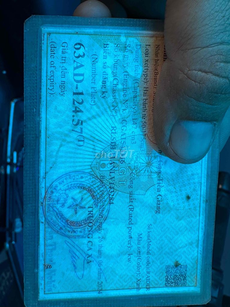 Suzuki Raider 2024. Mua bán Xe máy tại Huyện Gò Công Tây Tiền Giang được đăng bởi Đăng Huy hình 2