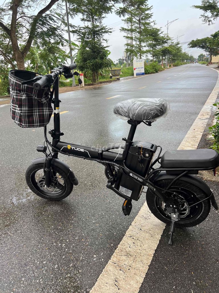 Xe đạp điện trợ lực mini gấp gọn xe mới 100%. Mua bán Xe điện tại Thành phố Uông Bí Quảng Ninh được đăng bởi mrr hau hình 1