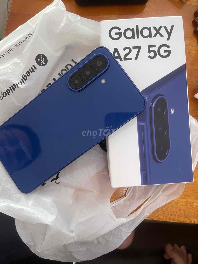 Samsung Galaxy A27 5G 256GB Xanh. Mua bán Điện thoại tại Quận Ninh Kiều Cần Thơ được đăng bởi Phước Bán Điện Thoại Dạo hình 1