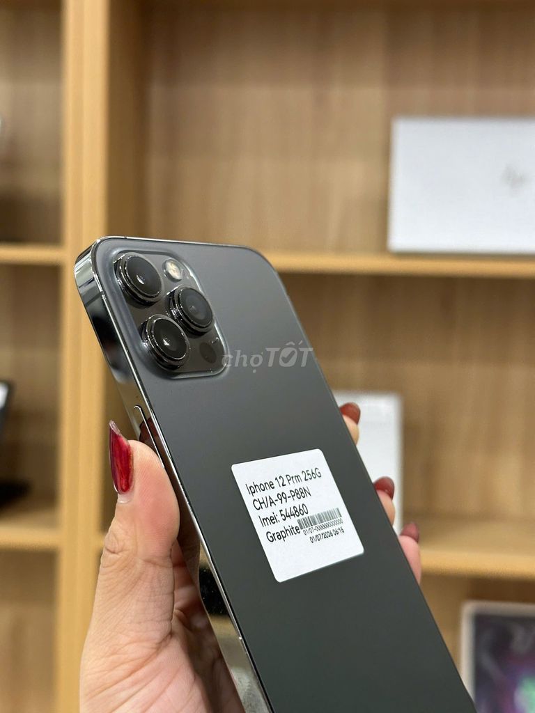 Apple iPhone 12 Pro Max 256GB Graphite Zin Đẹp. Mua bán Điện thoại tại Quận Liên Chiểu Đà Nẵng được đăng bởi Gia Minh Shop hình 1