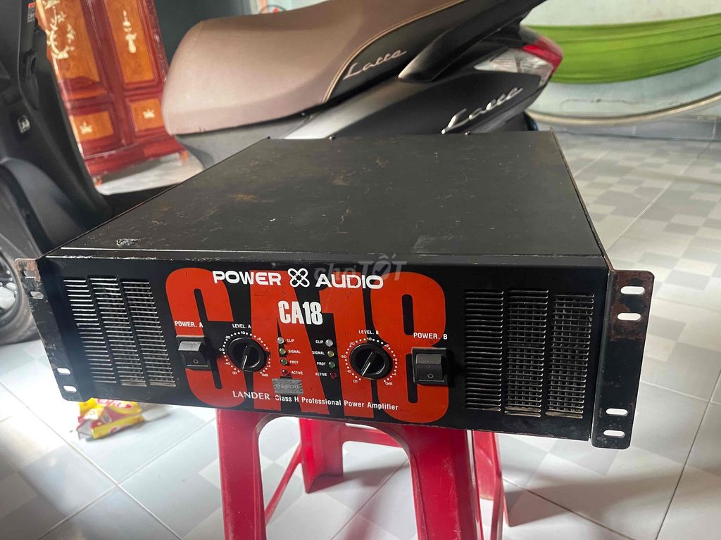 Bộ khuếch đại POWER AUDIO CA18 Đen. Mua bán Tivi, Âm thanh tại Huyện Củ Chi Tp Hồ Chí Minh được đăng bởi Văn hình 1