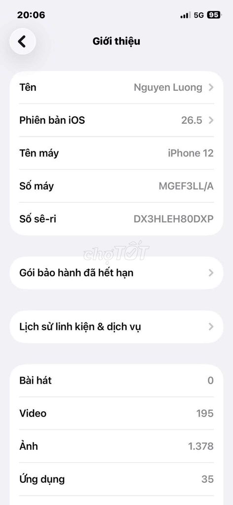 Apple iPhone 12 78%. Mua bán Điện thoại tại Quận Cầu Giấy Hà Nội được đăng bởi Lương Trọng Nguyên hình 1