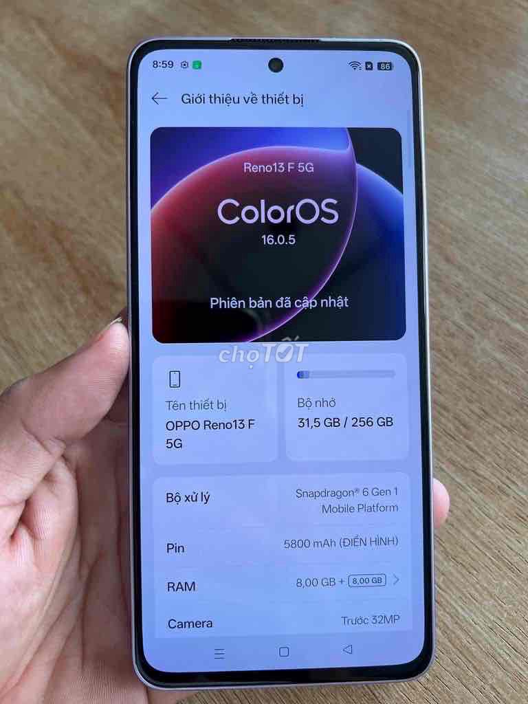 Oppo reno 13f5gĐen Camera chụp ảnh đẹp. Mua bán Điện thoại tại Huyện Đức Hòa Long An được đăng bởi hi hình 1