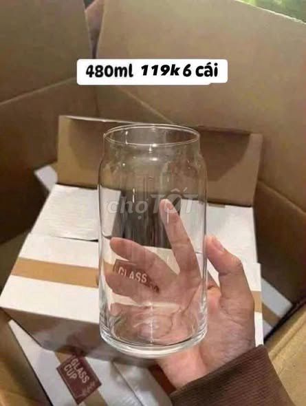 Cốc thủy tinh 480ml 6 cái. Mua bán Dụng cụ nhà bếp tại Quận 5 Tp Hồ Chí Minh được đăng bởi Hội Đồ Điện Tử hình 1