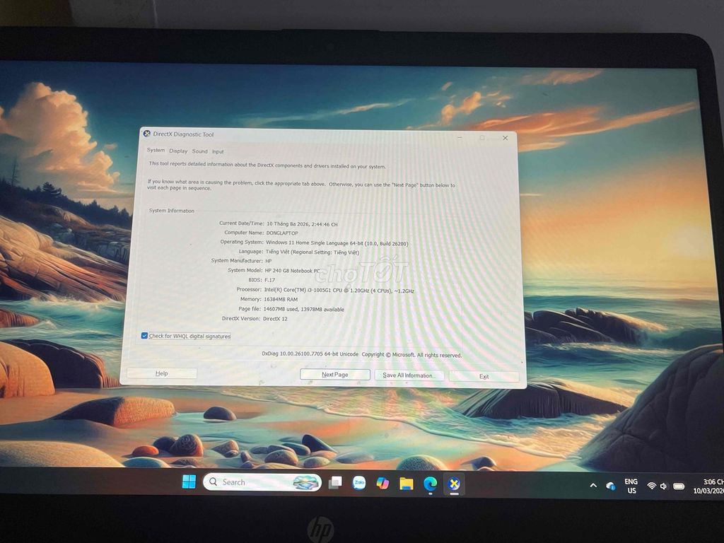 Bán laptop HP 240 G8 Notebook 16GB Ram SSD 240. Mua bán Laptop tại Quận Đống Đa Hà Nội được đăng bởi Mo hình 1