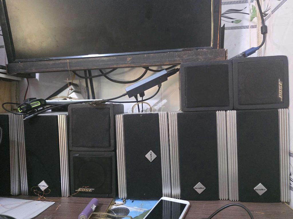 Loa SoundMax B-60 Đen 15W. Mua bán Tivi, Âm thanh tại Thành phố Thuận An Bình Dương được đăng bởi Lê Mạnh hình 1