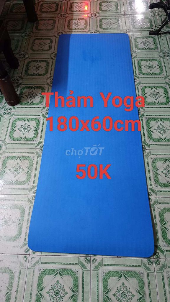 Thảm Yoga 180 x 60 cm