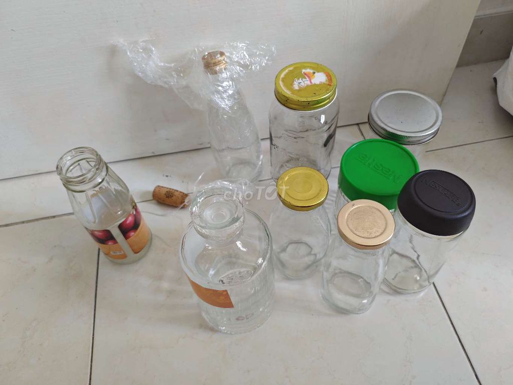 Lọ thủy tinh trong suốt. Mua bán Dụng cụ nhà bếp tại Quận 7 Tp Hồ Chí Minh được đăng bởi Lê Phú Khang hình 1