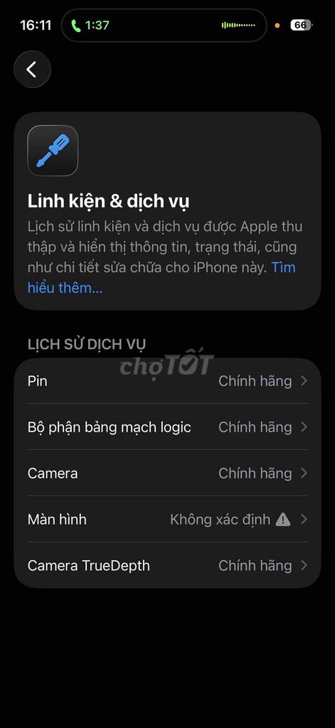 Apple iPhone 14 Pro đã thay màn. Mua bán Điện thoại tại Quận Liên Chiểu Đà Nẵng được đăng bởi Hiếu hình 1