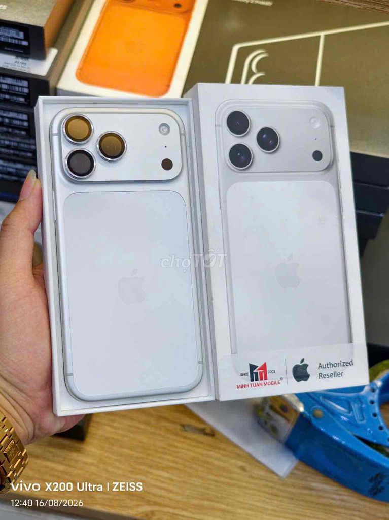 iPhone 17 Pro Max 256GB Trắng pin 100. Mua bán Điện thoại tại Quận 10 Tp Hồ Chí Minh được đăng bởi Hậu Lưu hình 1