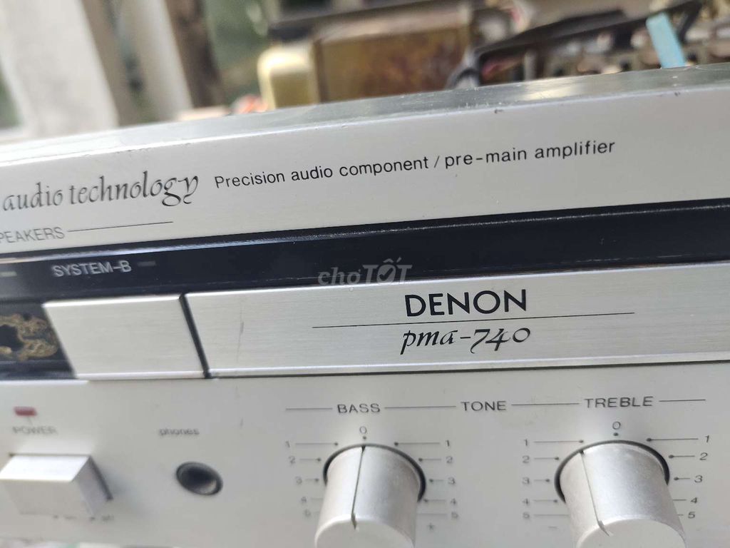 Ampli Denon PMA-740 Bạc. Mua bán Tivi, Âm thanh tại Quận Bình Tân Tp Hồ Chí Minh được đăng bởi Điên tư Phuc An  hình 1
