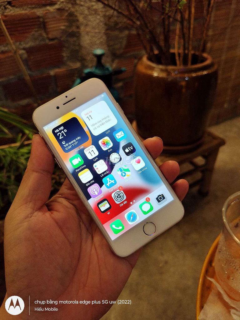 Apple iPhone 7 32GB Bạc Đã dùng. Mua bán Điện thoại tại Thành phố Bến Tre Bến Tre được đăng bởi Hiếu Mobile hình 1