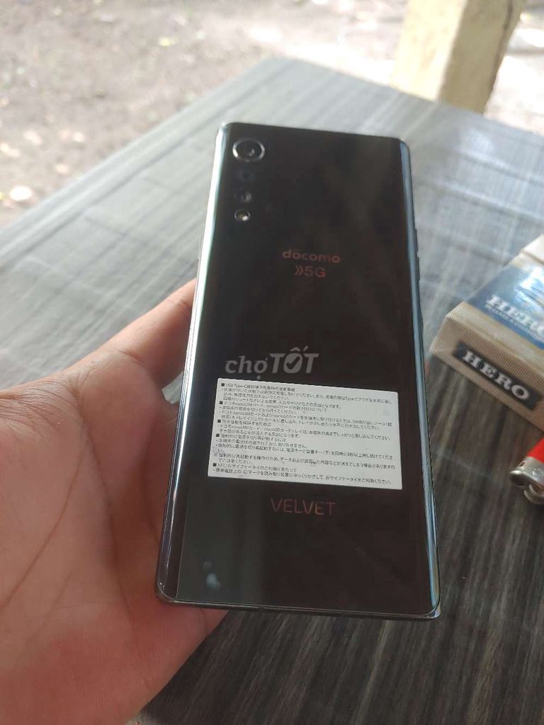 LG Velvet 128GB Đen Nhật Bản 1 SIM. Mua bán Điện thoại tại Thành phố Tây Ninh Tây Ninh được đăng bởi huynh huynh hình 1