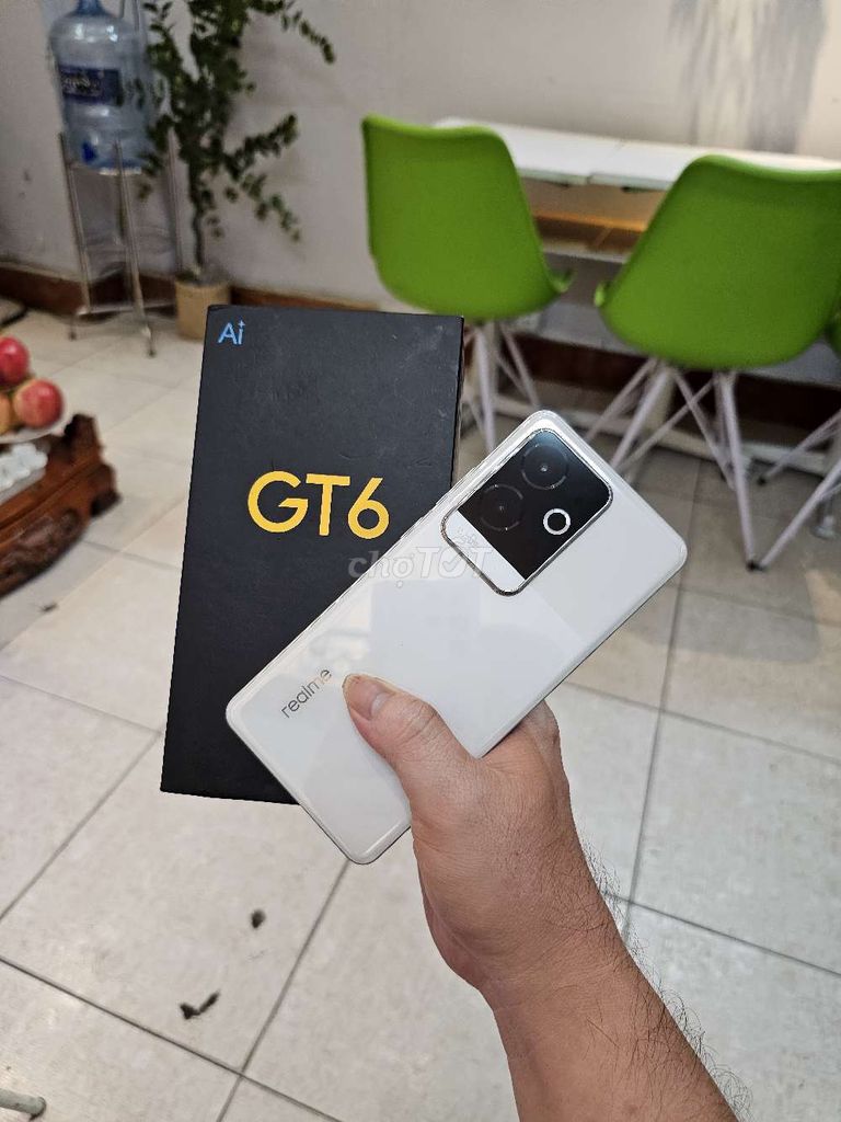 Realme GT 6 AI(12/256) fullbox likenew có gl