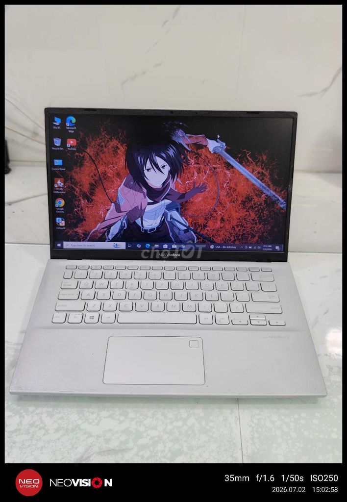 Asus Vivobook X412DA Ryzen 5 14 inch 8GB/128GB Bạc. Mua bán Laptop tại Quận Tân Phú Tp Hồ Chí Minh được đăng bởi T COMPUTER hình 1