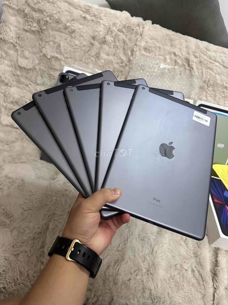 🍏 iPad Gen 7 32Gb Wifi + 5G Zin All 100%| 1-1 🤟