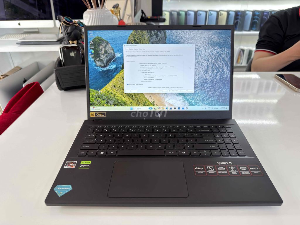 Nitro V15 R5-6600H/16gb/512gb/4GB RTX2050/15.6 FHD. Mua bán Laptop tại Quận 7 Tp Hồ Chí Minh được đăng bởi Hoàng Hiệp Mobile hình 1