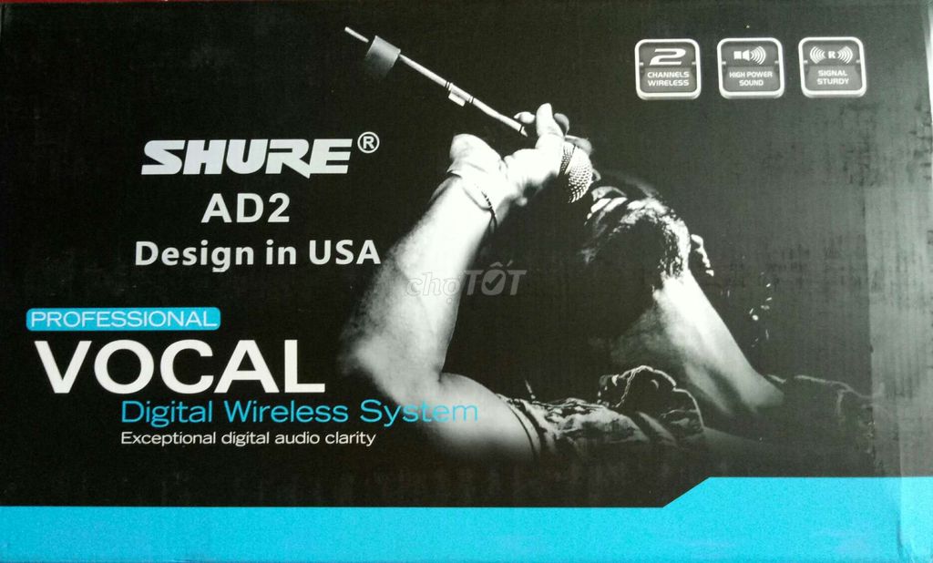 0903529286 - Micro SHURE AD2 / Beta 58A / Design In USA.