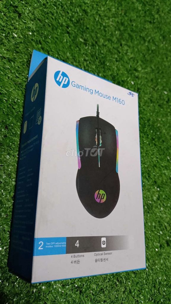 Chuột gaming có dây HP M160 Đen có led . Mua bán Phụ kiện (Màn hình, Chuột...) tại Thành phố Thủ Đức Tp Hồ Chí Minh được đăng bởi Cũ Giá Rẻ hình 1