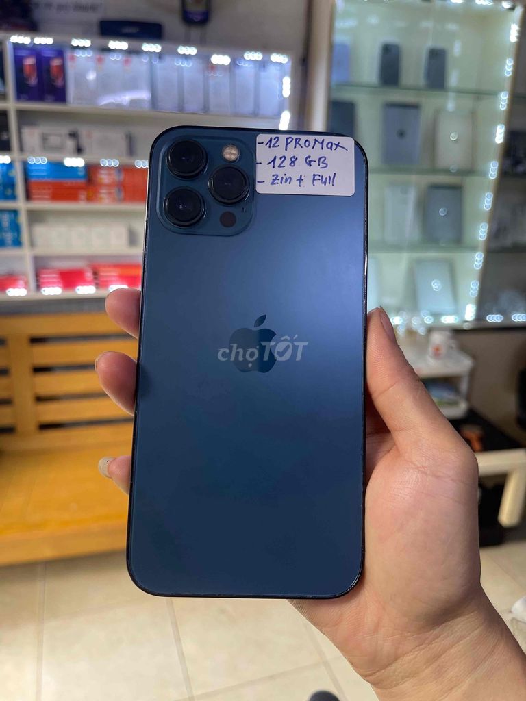 12 Pro Max 128GB Zin All, full chức năng. Mua bán Điện thoại tại Quận Lê Chân Hải Phòng được đăng bởi Huy Tưởng Mobile hình 1